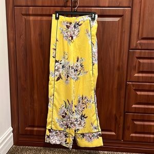Topshop floral pants size 2